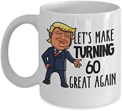 ספל יום הולדת 60 מאפשר להפוך את הפיכת 60 נהדר שוב מצחיק לבן 11 עוז כוס קפה קרמיקה