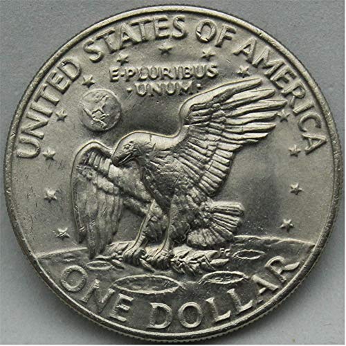 1972 אייזנהאואר דולר 1 $ מבריק ללא מחזור