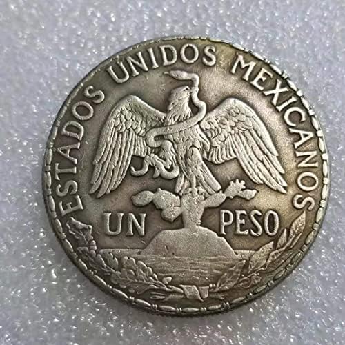 מלאכות עתיקות 1914 מקסיקני 1 פזו מודפס מטבע זיכרון 1330