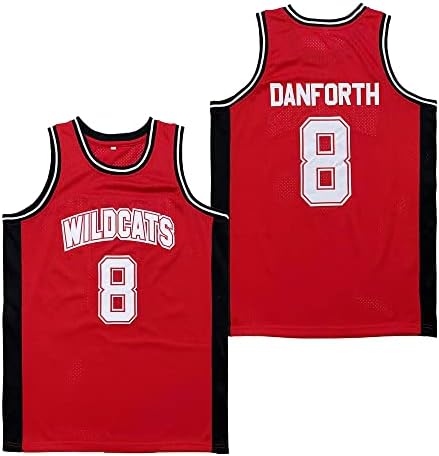 טרוי בולטון של Dekeke גברים 14 CHAD DANFORTH 8 בית הספר התיכון Wildcats Wildcats Jersey Stitched