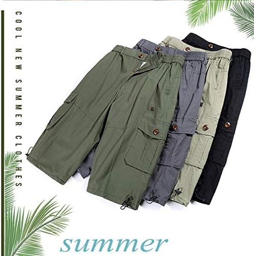 מיאשוי קרפנטר לגברים כיס כושר קיץ פיתוח גוף מוצק מכנסיים גברים של צבע מכנסי קז ' ואל ספורט גברים של