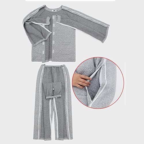 רוכסן מכנסיים סיעוד ללבוש בריחת מכנסיים לנשימה ונוח שיתוק בגד לקשישים שלאחר ניתוח