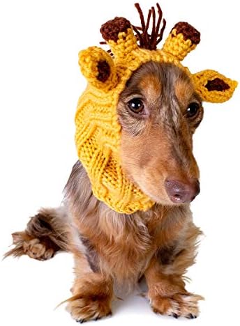 גן החיות סנוד ג ' ירפה תלבושות לכלבים, גדול-חם לא דש אוזן לעטוף הוד עבור חיות מחמד, כלב תלבושת עבור חורפים, ליל כל הקדושים, חג המולד &