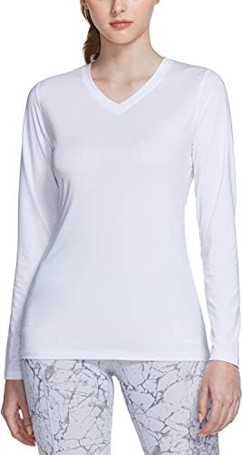 Athlio 2 או 3 חבילות נשים UPF 50+ חולצות אימון שרוול ארוך, חולצת ריצה של הגנת שמש UV, חולצה אתלטית בכושר יבש