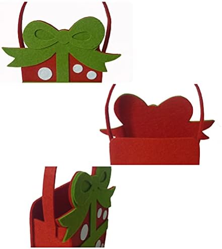 6 יחידות עיצוב עיצוב מתנה פאוץ יצירתי אחסון מתוק חג המולד סוכריות תיק נייד תיק חג המולד קישוטי מתנות קישוטים