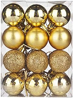 חג המולד כדור תכשיטים זולים מגוון תליון מחוסמת כדור קישוט סט עונתי חג מסיבת חתונת קישוטי זהב חג המולד כדור