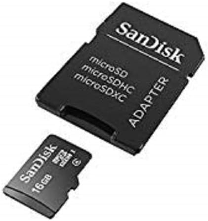 כרטיס זיכרון של סנדיסק-016 גרם-בי 35 א 16 ג ' יגה-בייט כרטיס זיכרון של מיקרו-דיסק 4 עם מתאם