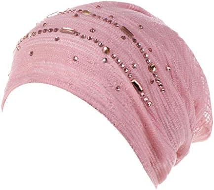 רשת כובעי ראש הודי טורבן לעטוף נשים ארוך מוסלמי בייסבול כובעי כובעים שחורים לנשים