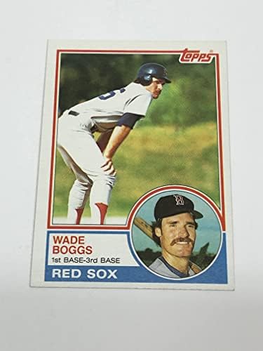 1983 טופס בייסבול 498 כרטיס טירון ווייד בוגס