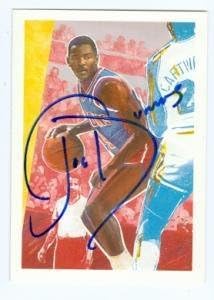 ג'ו דומארס כרטיס כדורסל חתימה 1990 חישוקי NBA 362 - כרטיסי כדורסל לא חתומים
