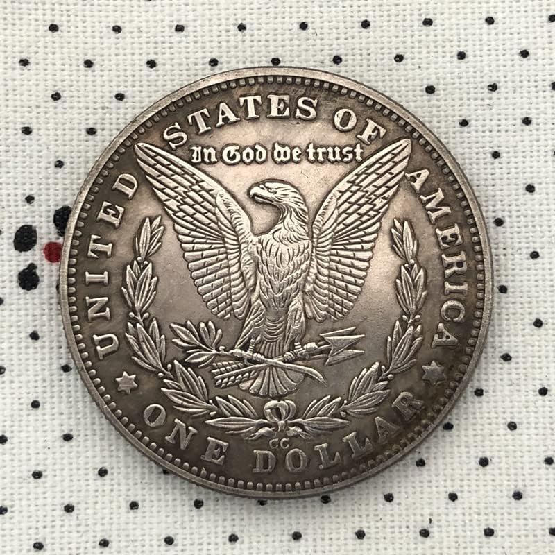 צ'ינגפנג 38 ממ מטבע דולר עתיק כסף אמריקאי מטבע טראמפ מטבע 1878 סמק 94