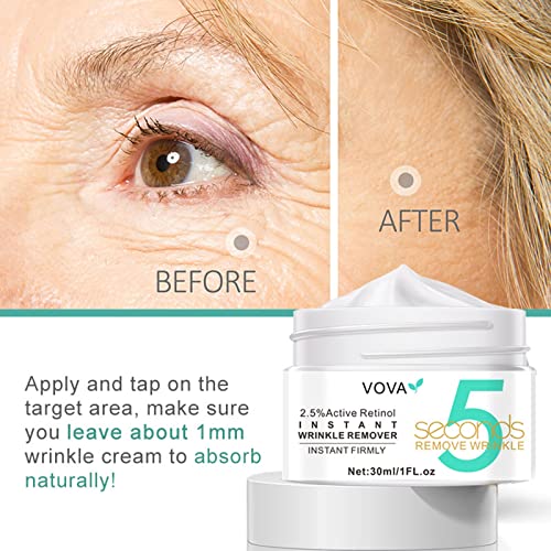 תיקון אנטי-הזדקנות יומי פנים קרם לחות, מיצוק, לחות פנים קרם, 5 שניות קמטים, לבן, אחד גודל