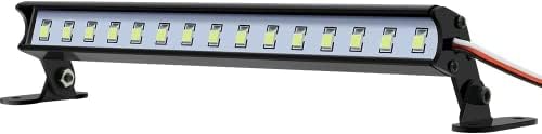סרגל תאורת LED גג OGRC עם 15 נורות LED ל- TRAXXAS 1/10 TRX-4 SCX10 90027 SCX10 II 90046 RC4WD D90 RC CRAWLER CRAWLER CRAWLER