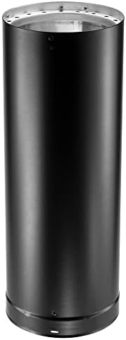 מ & ג 'דוראוונט 7 איקס 24 די-וי - אל צינור תנור שחור בעל קיר כפול-8724, 7 די-וי-אל-24