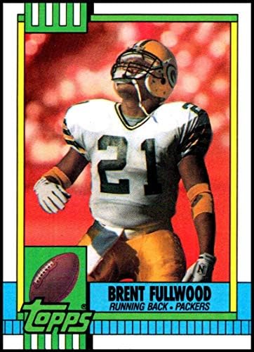 1990 Topps 145 Brent Fullwood Packers כרטיס כדורגל NFL NM-MT
