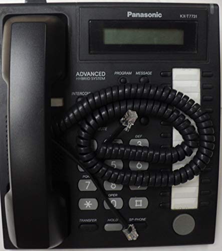 Diy-bizphones שחור 12 מוטות מכשירי מכשיר תואמים טלפון Panasonic טלפון KX T7600 T7700 Series T7625 T7630 T7633 T7636 T7667 T7720 T7730