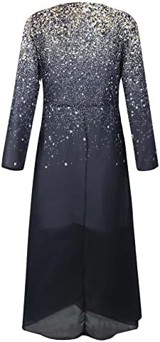 שמלות לנשים 2023 קצר שרוול רופף מודפס מקסי שמלות מקרית ארוך שמלות בתוספת גודל קפלים שמלה זורמת