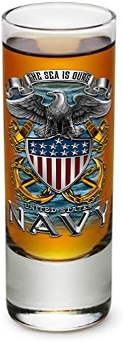 ארזור ביטים חיל הים של ארצות הברית חיל הים של ארצות הברית חיל הים של ארצות הברית חייל אמריקאי מלא פרין נשר זכוכית עם לוגו סט של 96 יורה
