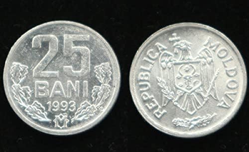 מטבע מראה מולדובה 25 בארני