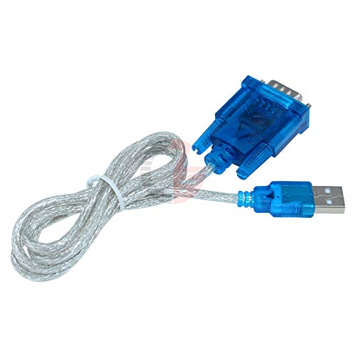 5 יחידות/מגרש USB עד RS232 COM סדרתי 9 סיכה 9 סיכה DB9 מתאם כבלים כבלים מתאם תמיכה ב- Windows7-64