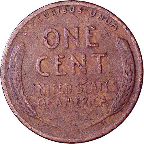 1942 S Lincoln Weat Cent 1c Fair