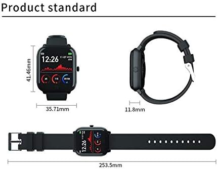 Xxxdxdp 1.4 אינץ 'שעון חכם גברים גשש כושר ספורט IP67 דופק לחץ דם מוניטור שינה צג שעון חכם נשים Smartwatch