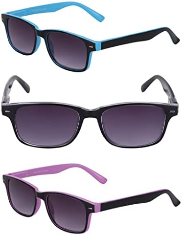 המוני חזון 'את סאמרוויל' 3 זוג של מלא קריאת עדשת משקפי שמש לגברים ונשים