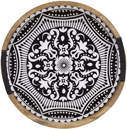 יסודות גורמה מאת מיקאסה קנזינגטון מגש הגשה עצלן סוזן, 12 אינץ', רב צבעוני