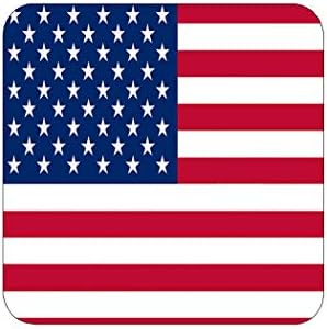 פטריוטי ארהב דגל רכבת משקה סט מתנה של ארצות הברית של אמריקה בית מטבח בר בר.