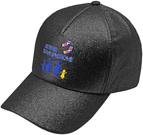 כובעי יום תסמונת עולם למטה כובעי כובע בייסבול בייסבול כובעים מתכווננים לילד, טלטל את כובע הבייסבול של תסמונת התסמונת שלך