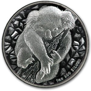 2007 קואלה אוסטרלית 1 טרוי אונקיה מטבע כסף