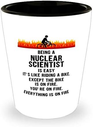 להיות מדען גרעיני קל ירה זכוכית 1.5 עוז