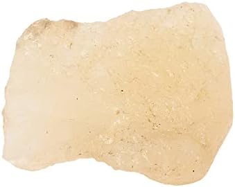 Gemhub טבעי צהוב ירקן קריסטל 122 סמק. אבן חן רופפת, אבן ריפוי מחוספסת, EGL מוסמכת אבן חן רופפת
