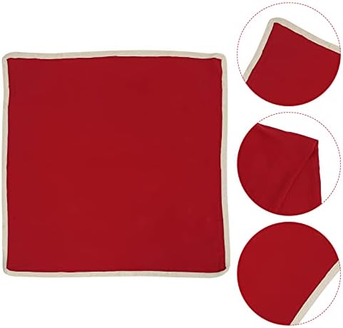 שמיכת תינוקות צעצועים יוניסקס כותנה לתינוק קבלת שמיכה פלנל גזה גזה שמיכה עור רך- שמיכת משתלת ידידותית לילדים יילודים תינוקות אדום שקי