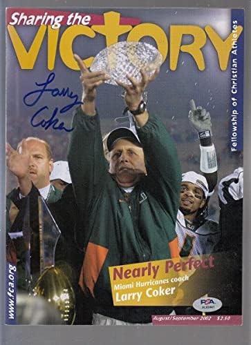 לארי קוקר חתם ב-2002 על שיתוף מגזין ויקטורי עם חתימה של מגזין מיאמי