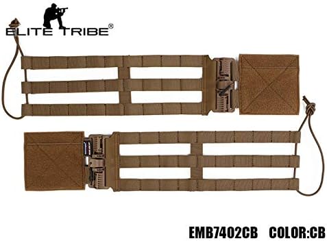 Tribe Elite Emerson Tactical Cummerbund רצועת הרכבה לשחרור מהיר עבור אפוד JPC/419/420