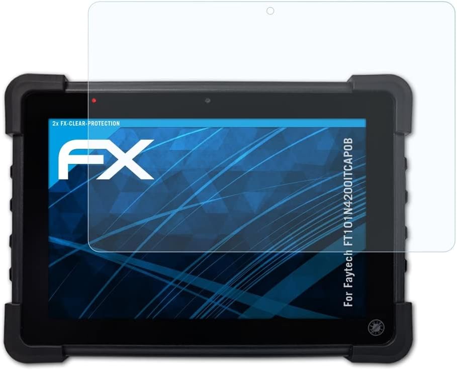 סרט הגנת המסך Atfolix התואם ל- Faytech FT101N4200ITCAPOB מגן מסך, סרט מגן אולטרה-ברור FX
