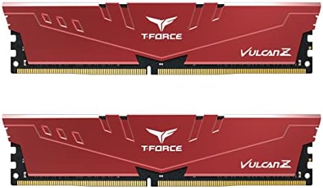 קבוצת צוות T -FORCE VULCAN Z DDR4 64GB ערכת 3200MHz CL16 Module Module Module RAM - TLZRD464G3200HC16CDC01