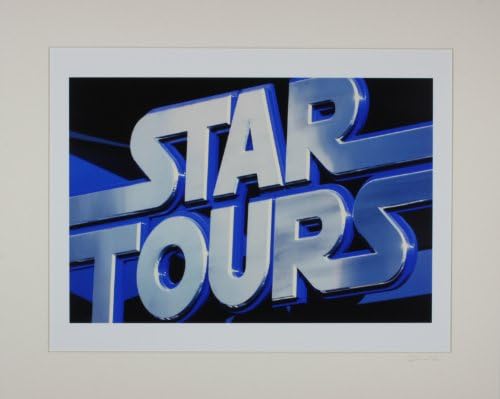 דיסנילנד - Tromyland Star Tours Photoded Photo - 16 x 20