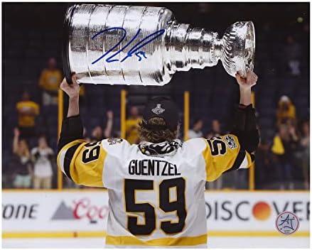 ג'ייק גוונטל חיצה את פיטסבורג פינגווינים סטנלי גביע 8x10 צילום - תמונות NHL עם חתימה