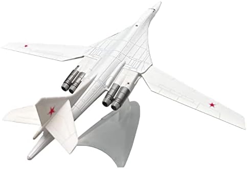 1/200 בקנה מידה רוסית Tupolev Tu160 Blackjack Blomber Bomber Aircraft Model Model סגסוגת דגם Diecast Matice מודל לאוסף