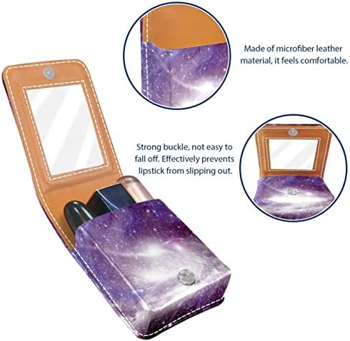 חלל גלקסי ערפילית כוכבים שפתון ארגונית עם מראה שפתון אחסון תיבת תיק נשיאה