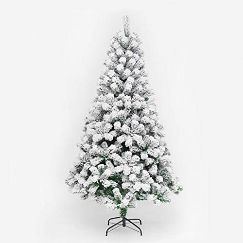 Dulplay 9.8ft פרימיום סנוין נוהר עץ חג המולד מלאכותי צירים במתכת עצים מעוטרים ידידותיים לסביבה עבור ירוק-נופש 9.8ft