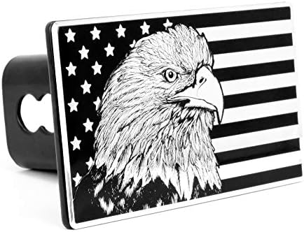 Everhitch USA Eagle Flag סמל סמל מתכת קרוואן מכסה