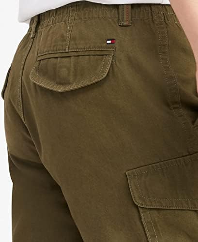 טומי הילפיגר 6 מכנסי כיס מכנסי מטען כותנה