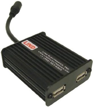 LIND Electronics USBML2-3215 מתאם USB מחוספס כפול זה תוכנן במיוחד להפעלת האלקטרו שלך
