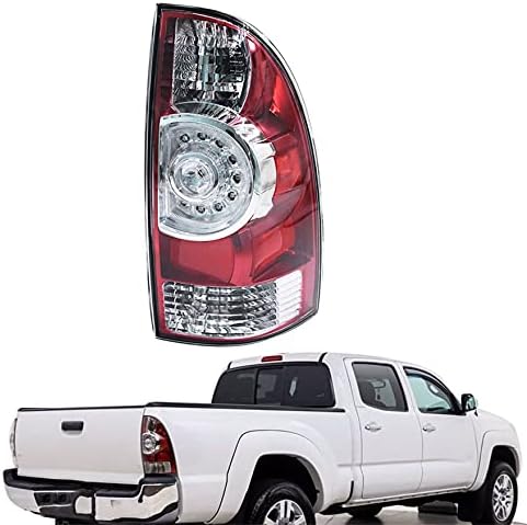 החלפה עבור 2005-2015 טקומה טנדר משאית אדום ברור אחורי זנב אורות בלם מנורות צד נוסע החלפה