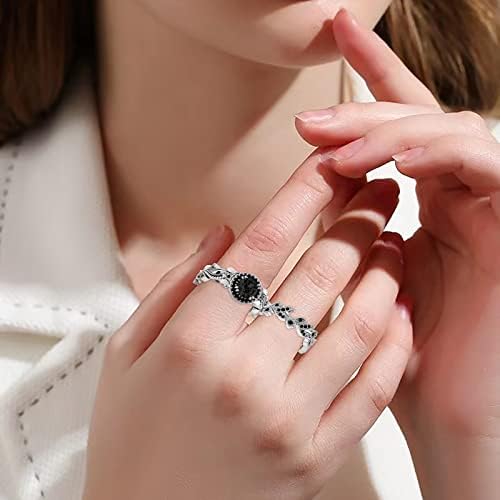טבעות אירוסין לנשים טבעת יהלום מדומה לנשים אופנה זירקוניה מעוקבת טבעות טבעות אביזרים תכשיטים טבעות טבעות