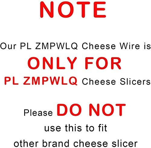 רק לחוט גבינה מקורי של PL ZMPWLQ, חוט החלפה של 5 יח 'לחותך גבינה גבינה