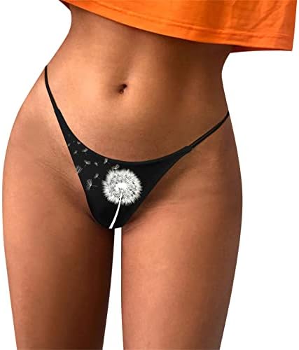 תחתוני חוטיני סקסיים לנשים שובב שובב רצועות מתיחה נמוכות תחתונים T-גב תחתונים נוחים תקצירים רכים חלקים חלקים